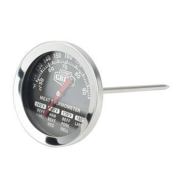 Expert Grill Stainless Steel Meat Thermometer  with Dial ,0.09lbs