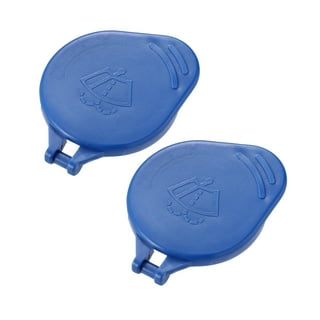 2pcs 8W0955455B Blue Windshield Wiper Washer Fluid Reservoir Tank