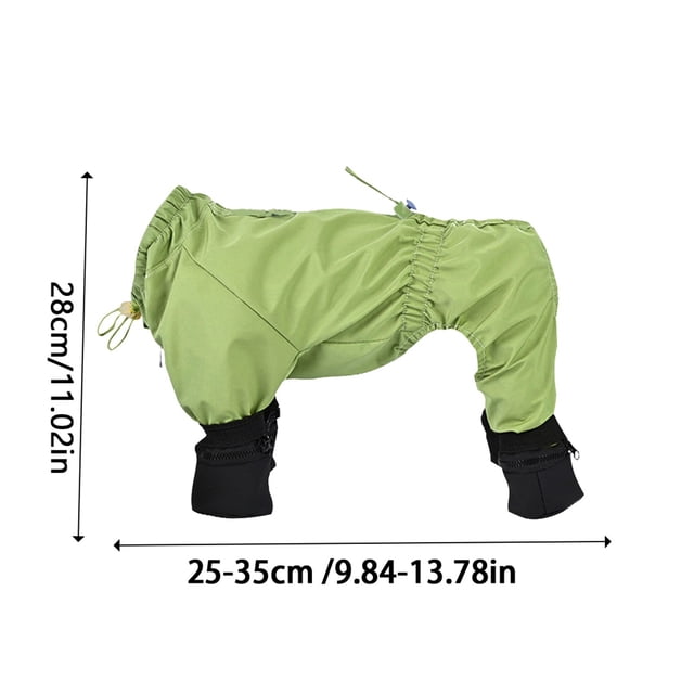 Full Body Suit For Dogs & Cats Shedding Dog Coat For Small To Medium Breeds All Weather Outdoor Pet Apparel
