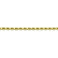 thumbnail image 3 of 10K Yellow Gold necklace Rope chain Diamond-cut 16 in 3.5 mm, 3 of 5