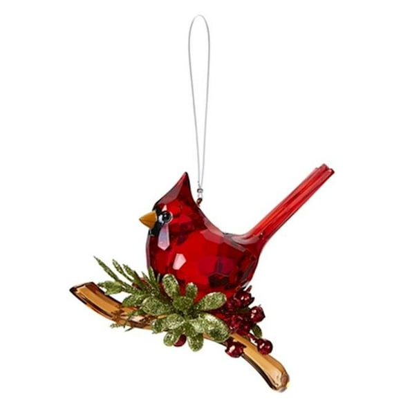 Ganz USA 244802 4.75 in. Classic Cardinal Ornament