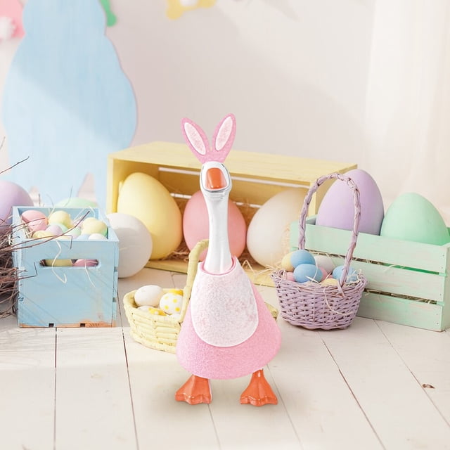 Kit de disfraces de Pascua para el porche | Decoraciones festivas para exteriores, porche y patio | Conjunto de disfraces para fiestas, ideal para el hogar y el jardín