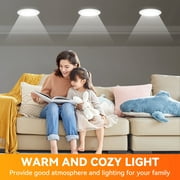 TJOY 6 Pack BR30 Led Bulbs 65W Equivalent, Dimmable Indoor Flood Lights Bulb, E26 Base, 2700K Soft White, 9W, 800 LM, Recessed Lighting Bulb for Ceiling, Recessed Can, Living Room and Kitchen