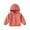 1#Pink, variant on Kiijoy Toddler Girls Long Sleeve Hoodie Casual Hooded Pullover Sweatshirt, Sizes 3-4