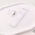 thumbnail image 4 of HONGLIN Cute Chip Clip Transparent Seal Clips -Clear Acrylic Paper Clip Acrylic Paper Clamp For Food Bag Photo File Receipt Drawing Board Kitchen Use Binder Clip, 4 of 4