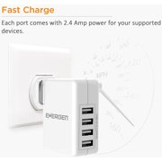 ENERGEN 4 Port USB Charger, 2P