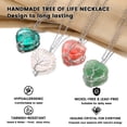 thumbnail image 3 of Bestyle Tree of Life Heart Crystal Necklaces for Women, Moonstone Necklace May Birthstone Pendant Mother's Day Jewelry Gift for Mother Wife Grandma, 3 of 8
