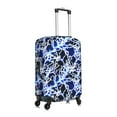 thumbnail image 3 of Fotbe Blue Lightning2 Luggage Cover Protector,Suitcase Protector,Scratch and Dirt Resistant,Fits 18-32 Inch Luggage-Small, 3 of 9