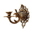 thumbnail image 4 of Candelabro de pared Candelabro montado en la pared Candelabro de hierro antiguo Candelabro decorativo para decoración del hogar de patio, 4 of 10
