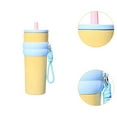 thumbnail image 6 of FashionCha Insulated Cup 316 Stainless Steel Travel Coffee Mug Reusable Vacuum Cup Portable yellow, 6 of 9