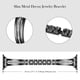 thumbnail image 2 of Correa para Apple Watch AIRSPO Slim dorada con diamante brillante 42/44/45/49/46 mm, 2 of 9