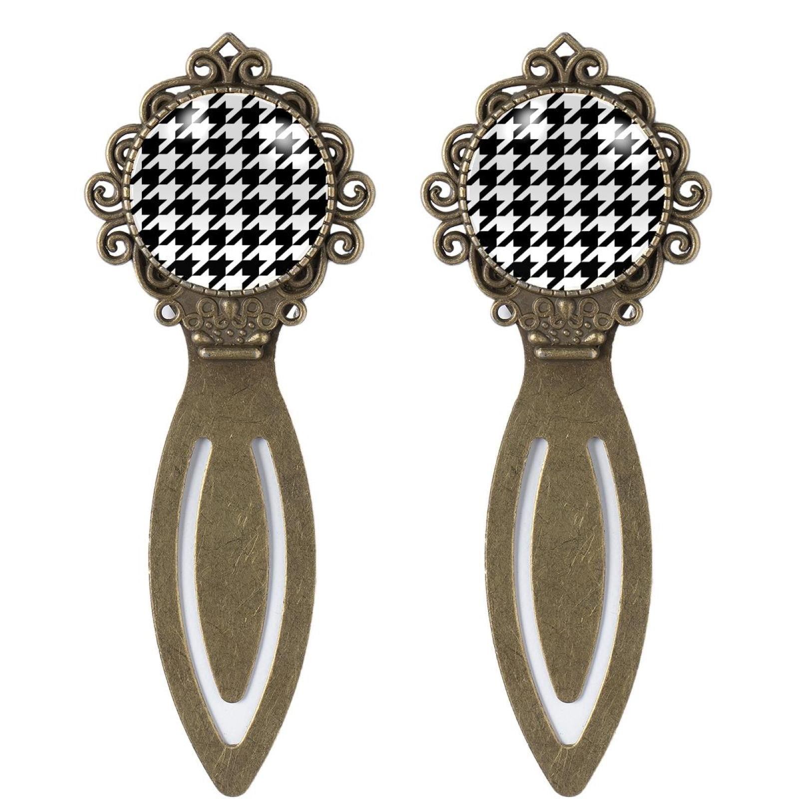 Bookmark Gift Box Set Vintage Bookmarks Page Holder with Crystal Glass