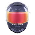 thumbnail image 4 of Casco Bkr Apolo Gris Metalico Mica Roja Repuesto Transparente Abatible Svs Roja gris L, 4 of 6