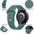 thumbnail image 2 of KOMI Silicone Band for T-Mobile SyncUP Kids Watch, Soft Waterproof SyncUP Kids Watch Band Sport Straps Replacement for Boys and Girls, Breathable & Washable Pine Green, 2 of 7