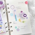 thumbnail image 4 of Decorative Scrapbooking Sticker Decoration Planner Sticker for Album Journal Art Crafts Card Making Scrapbook Sticker Multicolor, 4 of 4