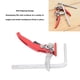 thumbnail image 4 of Abrazadera De Mesa De Trinquete, Abrazadera F Portátil De Liberación Rápida, Almohadilla ABS, Diseño Autoalineable Para Carpintería, 4 of 7