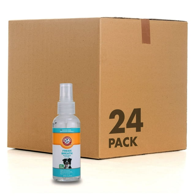 Spray Dental Arm & Hammer para Mascotas Aliento Fresco Perros 4oz x24