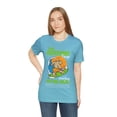 thumbnail image 5 of The Summer Time Retro Surfing Wave  Unisex Jersey Short Sleeve T-shirt, 5 of 12