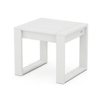 POLYWOOD EDGE End Table in White