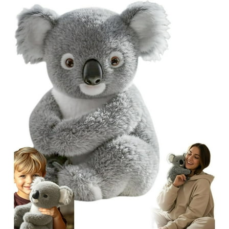 Koaly -The Koaly Emotional Healing On Demand,Koaly Ai Plush For Emotional Support, Mimics Natural Movements For Realistic Comfort,,Comfort Interactive Toy like a Real Koala,Snuggles for Kids & Adults