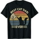 thumbnail image 1 of Cat-Camiseta Men Best Cat Dad Ever divertida Dad Men's T-Camiseta, 1 of 7