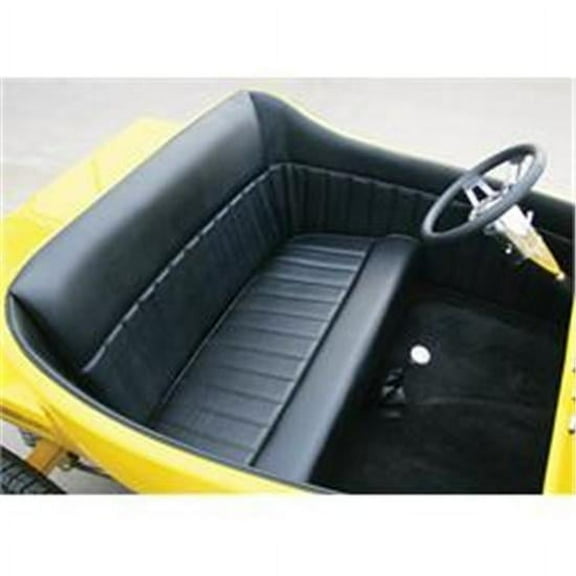 T-Bucket Black Interior Kit For 1923 Standard Body W Unchanneled Floor