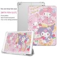 thumbnail image 1 of Kawaii Sanrio Kuromi aplica 2021 nuevo Ipad9 funda protectora de figura de Anime plana Apple 8 generación Mini6 con ranura para bolígrafo, 1 of 4