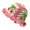 Pink, variant on Cherry Crochet Bucket Hat Women Spring Autumn Handmade Knitted Cute Beanies Cap Vacation Traveling Beach Hat