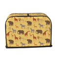 thumbnail image 2 of Daiia Cute Animals Pattern 2 slice Toaster Cover, Toaster Appliance Dust-proof Cover For Kitchen Small Appliance Dust Cover and Fingerprint Protection, 2 of 7