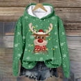 thumbnail image 6 of Futezty Women Christmas Sweatshirt Xmas Fleece Warm Vacation Tunic Sweater Shirt Graphic Pullover Top, 6 of 6
