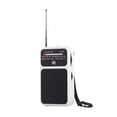 thumbnail image 2 of BELOVING Pocket Radio Easy to Use Clear Panel Multifunctional with Light Professional White, 2 of 9