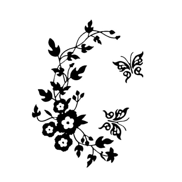 Adhesivo de pared mariposas sweethay papel tapiz ligero