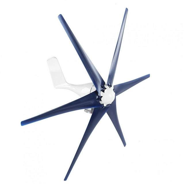 Peahefy Wind Turbine Generator Kit, Wind Turbine Generator, Lightweight High Wind Energy Utilization Rate For Stable Operation Home Use 1.2M/3.9Ft Wind Wheel Diameter
