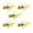 Yellow, variant on 5pcs Fly Popping Lures for Trout Salmon Fly Fishing Fly Baits Artificial Baits Popping Lure
