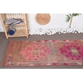 thumbnail image 5 of Vintage Rug, Turkish Rug, Cool Rugs, Anatolian Rug, 2.4x12.4 ft Runner Rug, 5 of 9