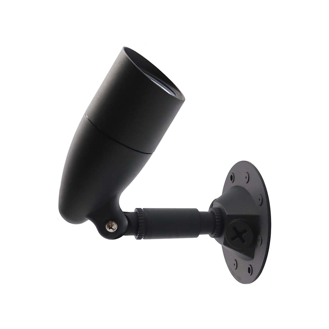 HOMEnhancements 10 Watts Black LED Bullet Flood Light, Adjustable