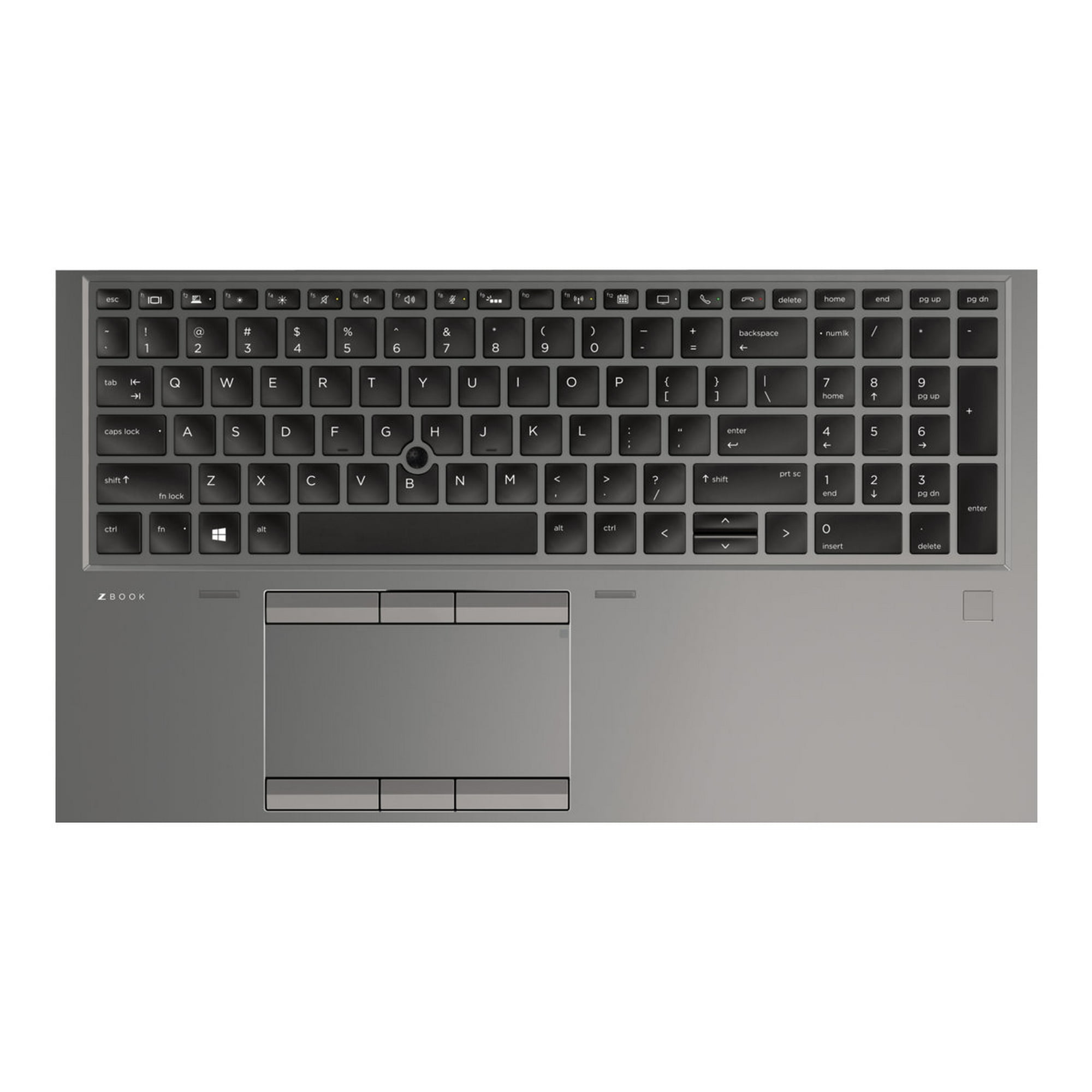 HP ZBook 15 G5 Mobile Workstation - Core i7 8750H / 2.2 GHz - Win 10 Pro 64-bit - P1000 - 16 GB RAM - 256 GB SSD NVMe, TLC -