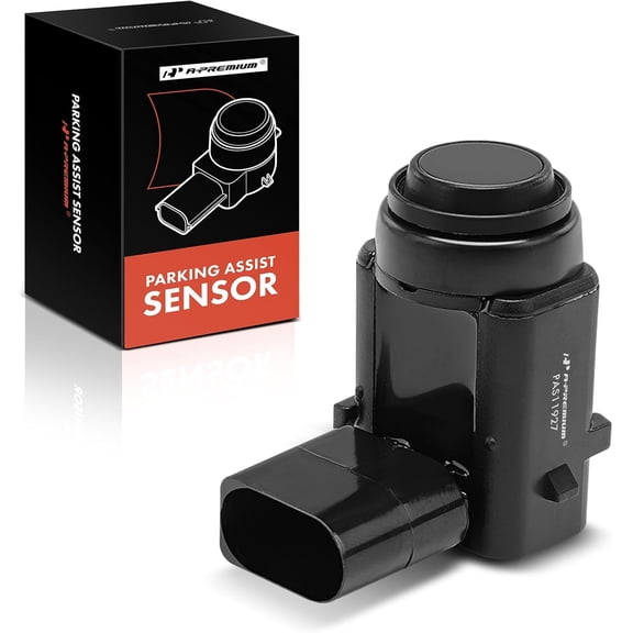 A-Premium Reverse Backup Parking Assist Sensor Compatible with Select Volkswagen Models - Jetta 2005-2008, Jetta City 2007-2008, Golf 2006-2006, Touareg 2004-2010, Eos, GTI, Phaeton, R32, Rabbit