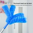 thumbnail image 4 of Vxdvou Microfiber Ceiling Fan Duster, Elbow Railing and High Corner Cleaning Brush, Flexible Dusting Tool for High Places, Washable, Adjustable Angle for Easy Use, Removes Cobwebs and Dust, 4 of 8