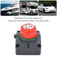 thumbnail image 4 of Disconnect 300A Battery Disconnect Switch 3 Studs 4 Gears DC12-48V Battery Isolator Kill Switch For Cars RV Yachts Vans, 4 of 8