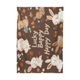thumbnail image 2 of YAZAOO Square Tablecloth Lucky Rabbit Pattern Tableclothes, 2 of 9