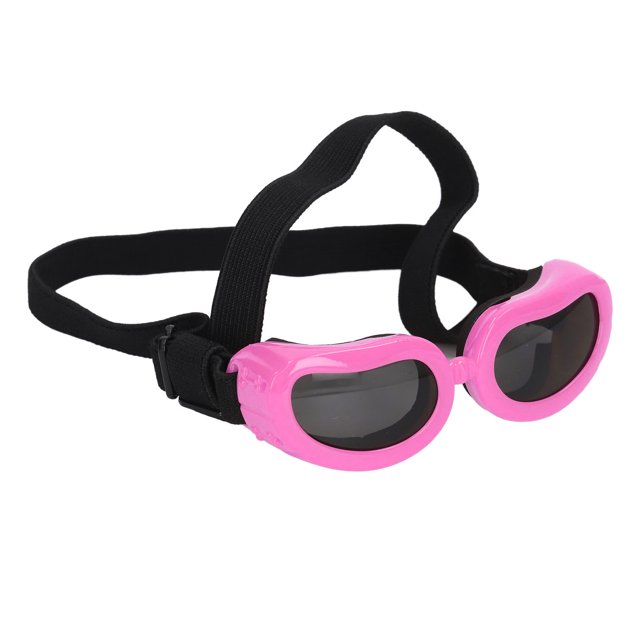Cat Glasses, Windproof Pet Goggles Soft Frame Adjustable Shoulder Straps For Walking For Pet Eye Wear Transparent,Black,Yellow,,White