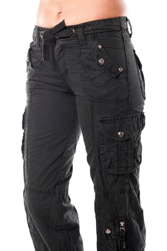 Women's Tactical Pants Casual Cargo Work Pants Military Army Combat Trousers 8 Pockets 