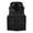 Black, variant on Men's Lightweight Packable Puffer Vest Sleeveless Puffy Outerwear Water-Resistant Bubble Jackets Work Casual Golf