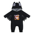thumbnail image 2 of Favoffer My First Halloween Infant Boy Hooded Playsuit Long Sleeve Girl Cute Soft Romper Breathable Halloween Jumpsuit Party Home Play Travel 0-18M, 2 of 8