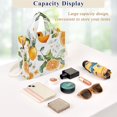 thumbnail image 5 of FORMRS Womens Corduroy Tote Bag Crossbody Shoulder Handbag with Pocket, Orange Watercolor Bees, 5 of 7