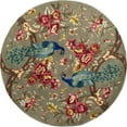 thumbnail image 1 of HomeRoots 349714 Tapis Rond en Laine de Sauge 5 Pi. 6 Po., 1 of 1