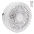 thumbnail image 4 of Remote Control Smart Electric Fan with 3 Gears Speed Mini Fan for Home OutdoorWhite, 4 of 10