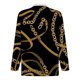 thumbnail image 5 of Blusa de manga larga con estampado digital colorido y media cremallera para hombre Pompotops  oipoqjl47061, 5 of 5
