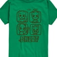 thumbnail image 3 of Marvel Guardians of the Galaxy - Groot Grid - Toddler And Youth Short Sleeve Graphic T-Shirt, 3 of 5
